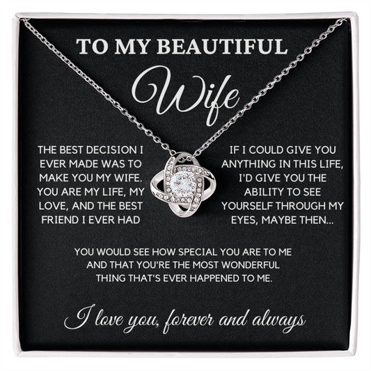 Gift to Wife from Husband - My Love, My Heart, My Life